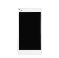 Lcd Pantalla Para Sony Xperia Z3 Compact Con Marco Blanco